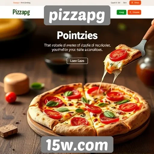 Acessibilidade e design do site pizzapg para usuários