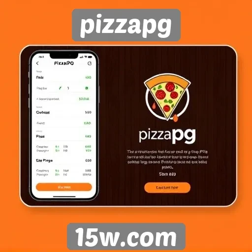 Explorando a interface do site pizzapg